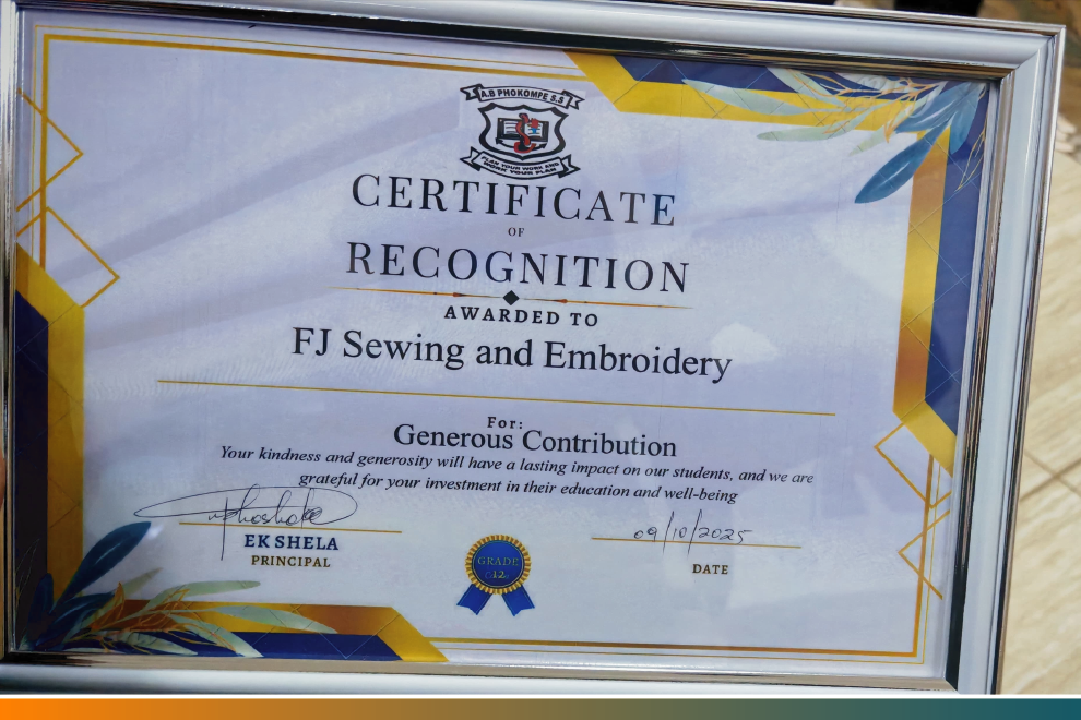 Recognition Certification